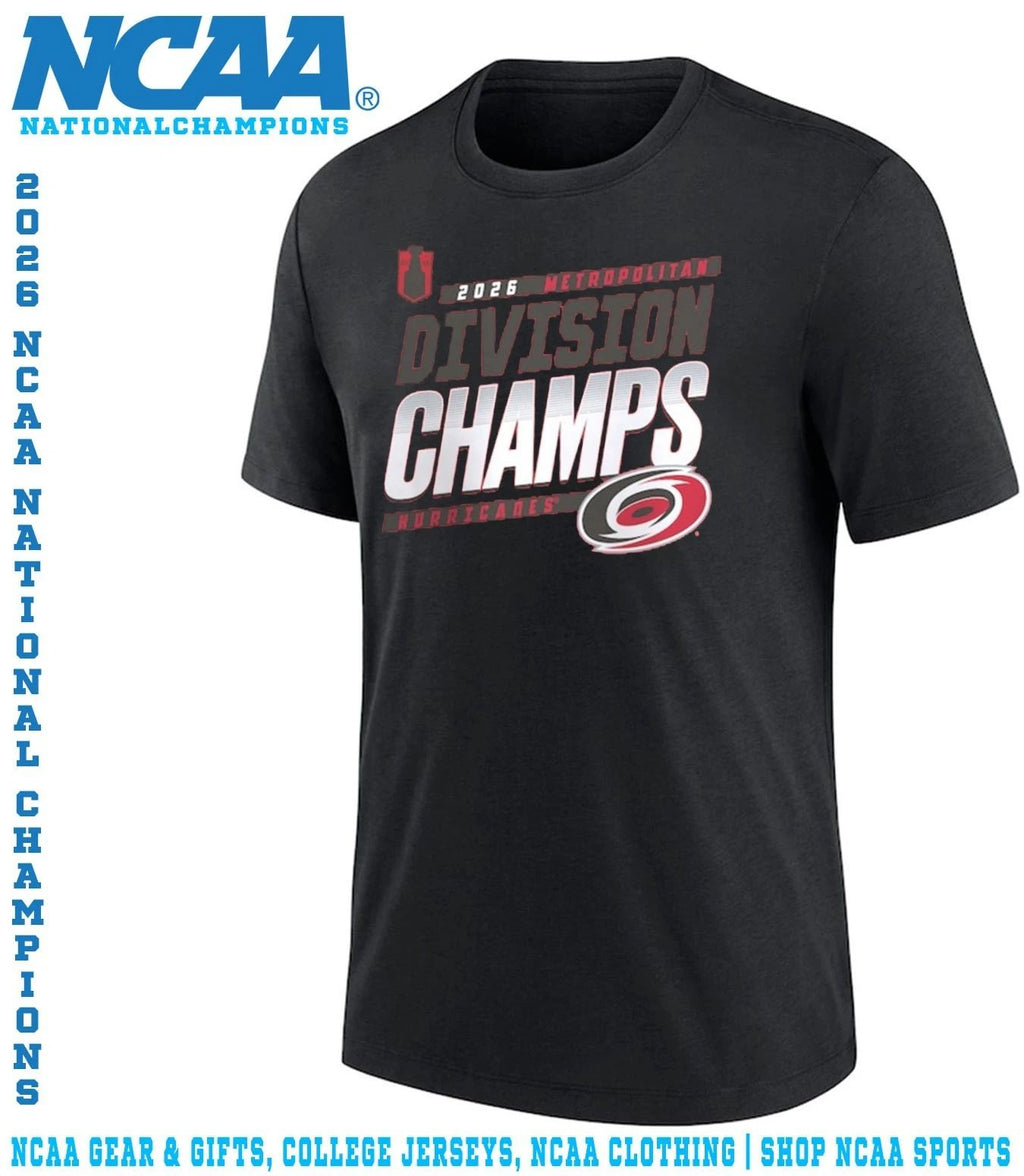Carolina Hurricanes 2026 Metropolitan Division Champions shirt