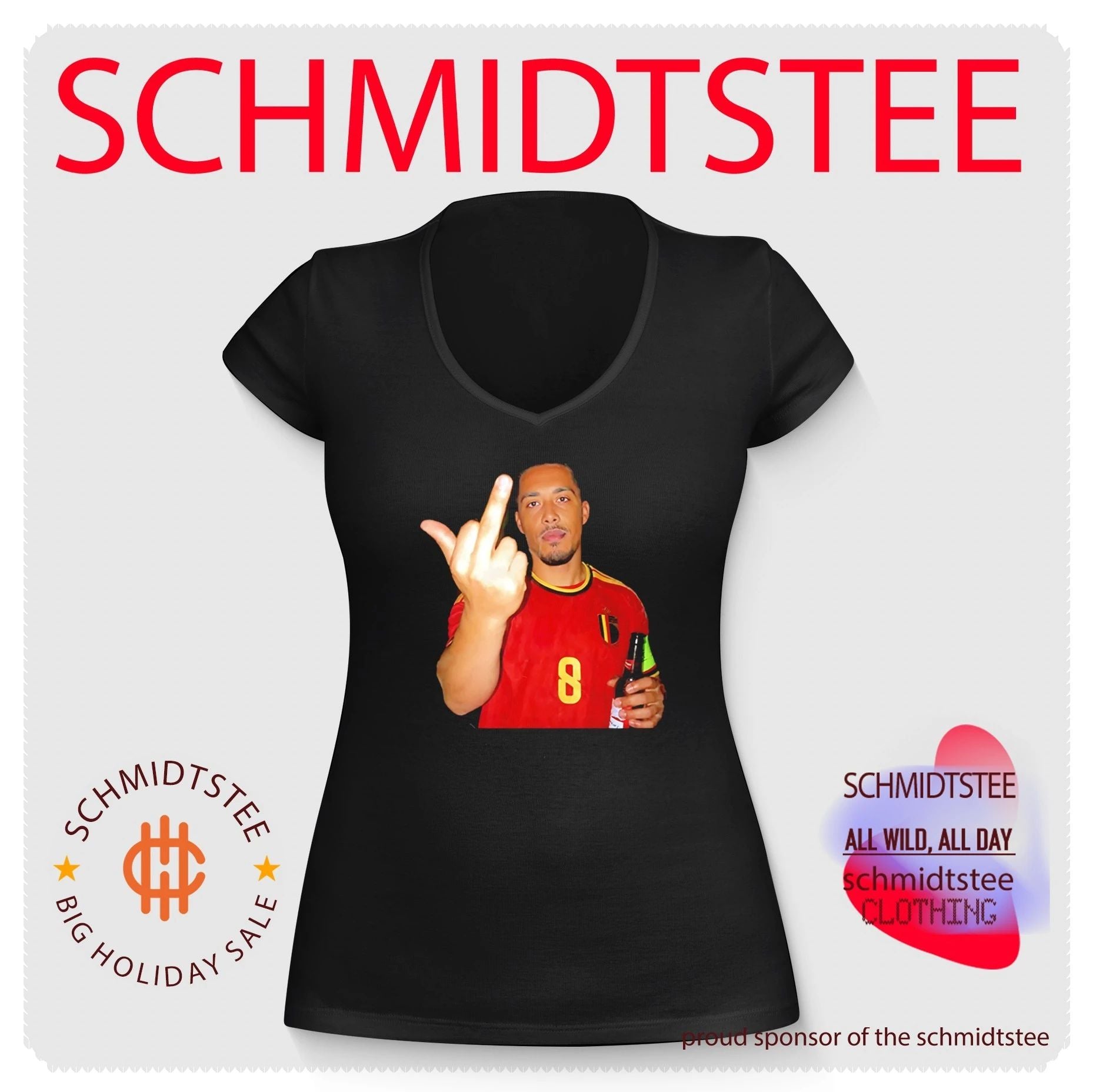 Youri Tielemans Belgium Fc middle finger shirt