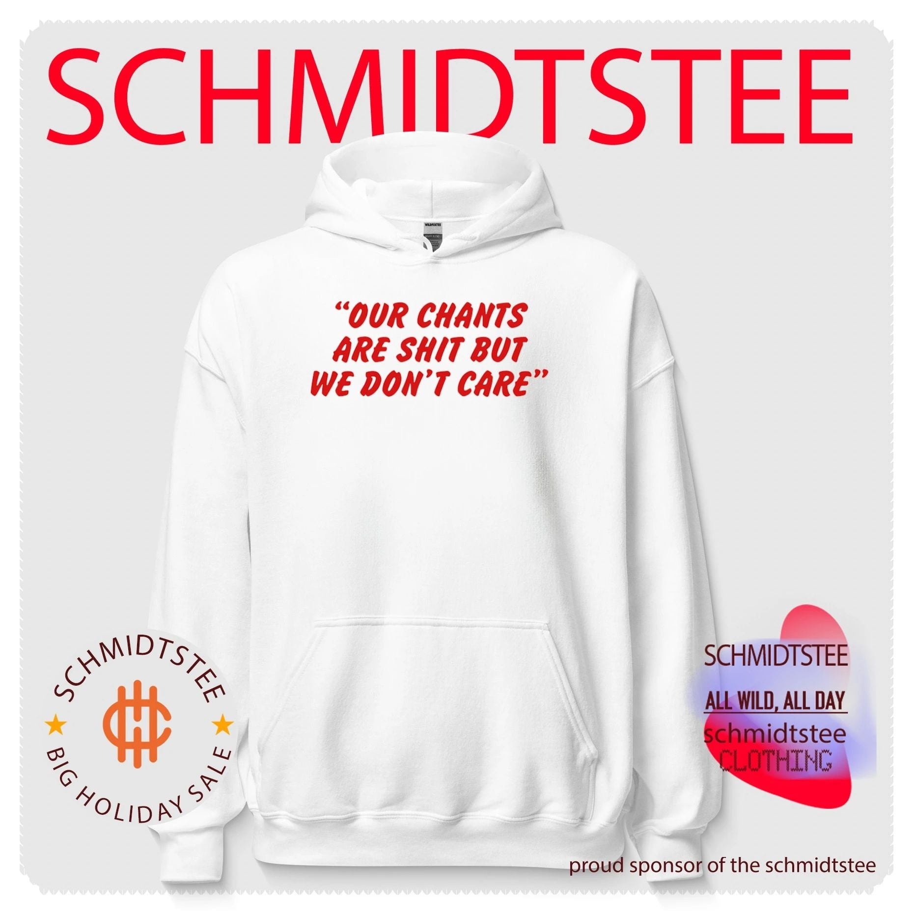 Our Chants Are Shit but We Don’t Care soccer fans shirt