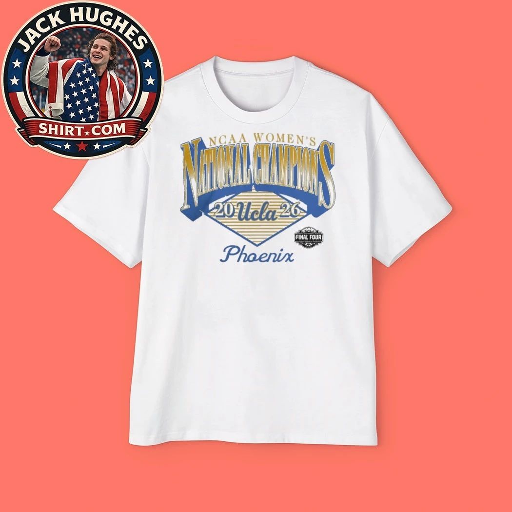 UCLA Bruins 2026 NCAA Women’s Basketball National Champions Graphic T-Shirt