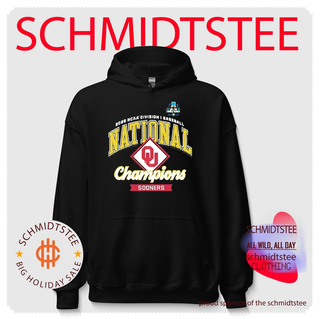 2026 NCAA Division I Baseball National Champions Oklahoma Sooners shirt