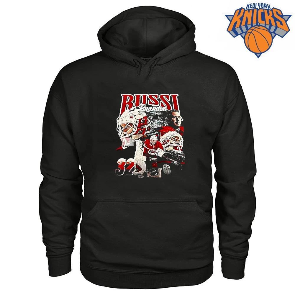 Brandon Bussi Carolina Hurricanes Hockey Nhl 2026 Player Graphic Shirt