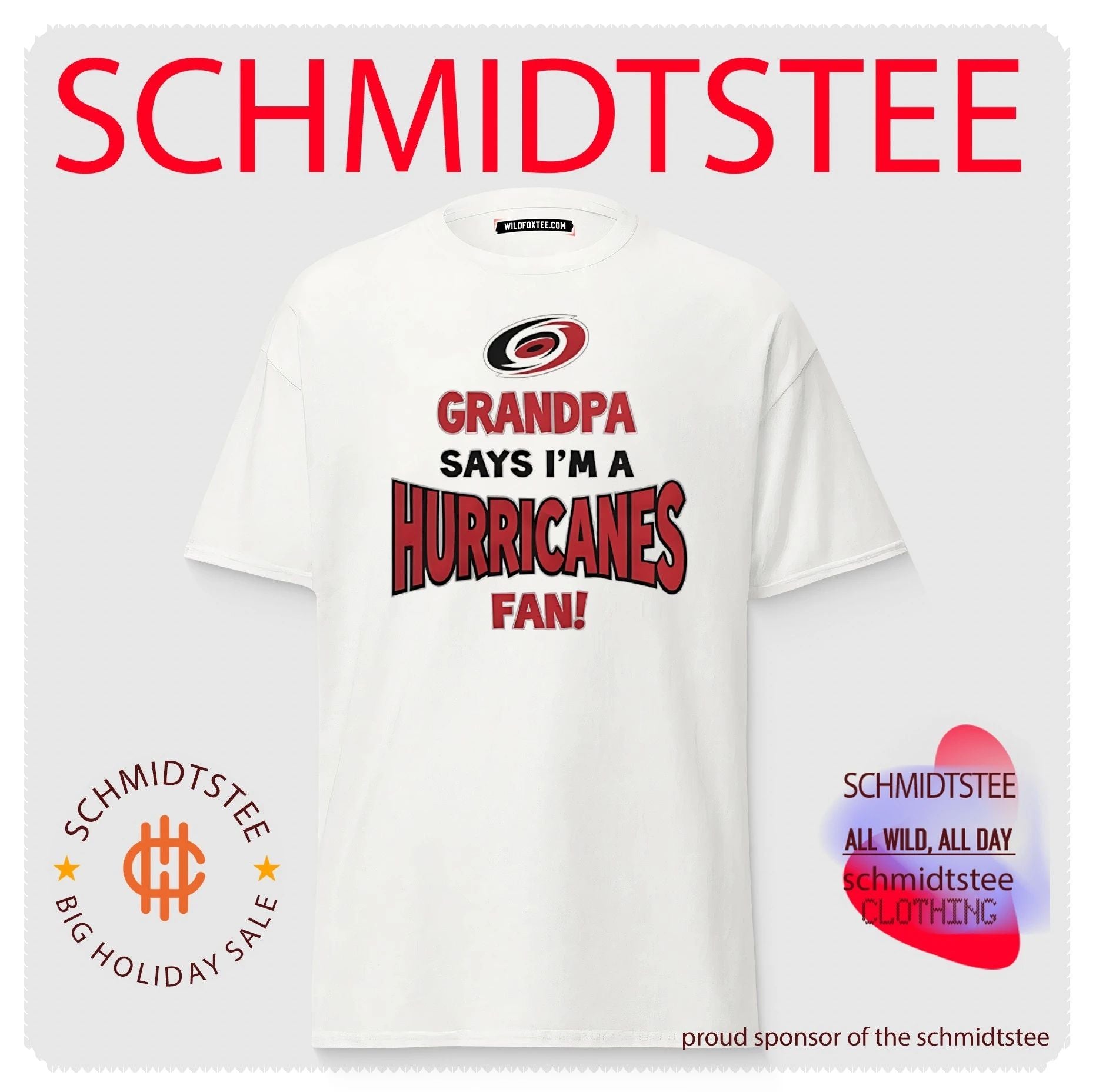 Grandpa says I’m a Carolina Hurricanes fan shirt