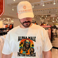 Alpha Male Pattern Baldness werewolf funny shirt