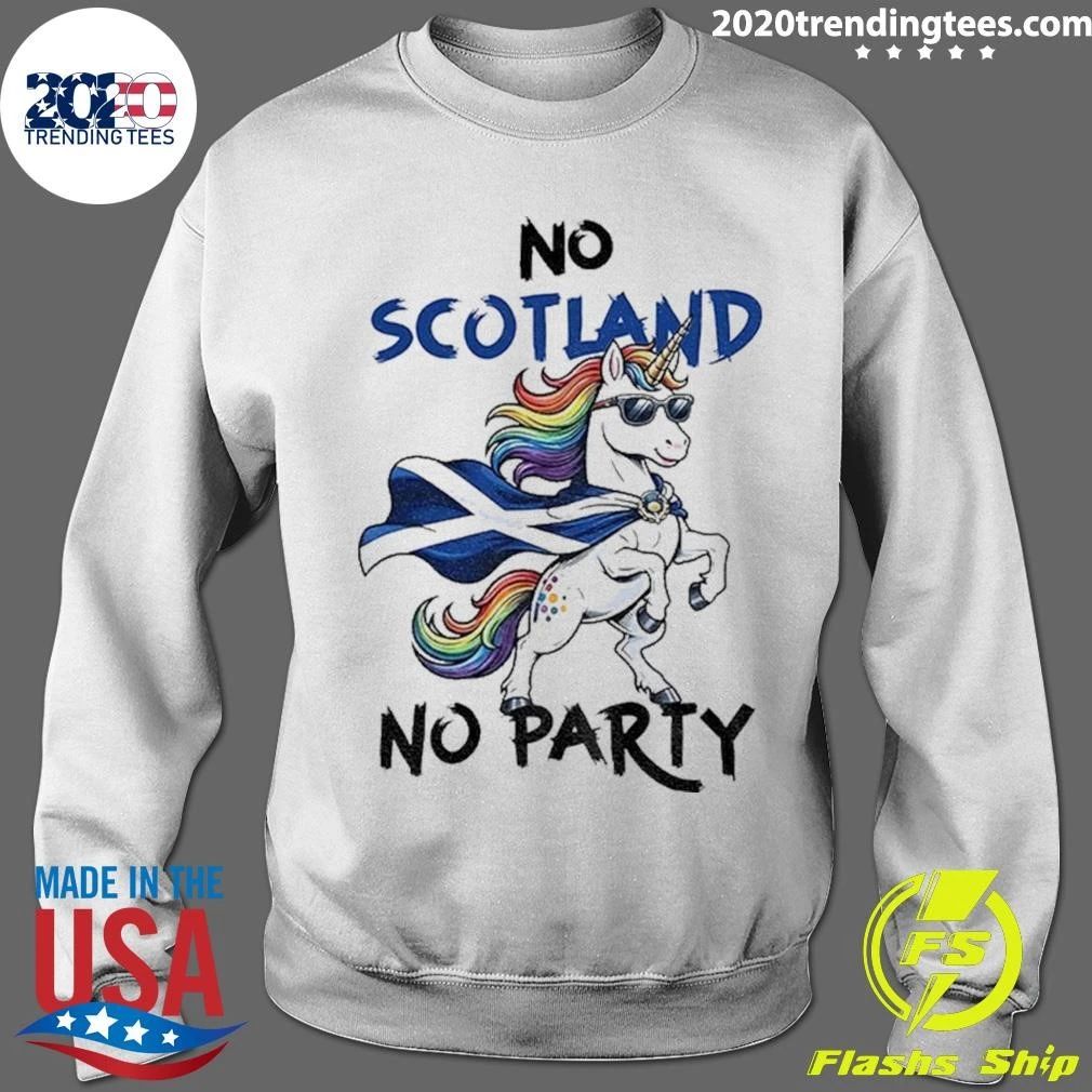 Unicorn No Scotland No Party World Cup 2026 Soccer Shirt