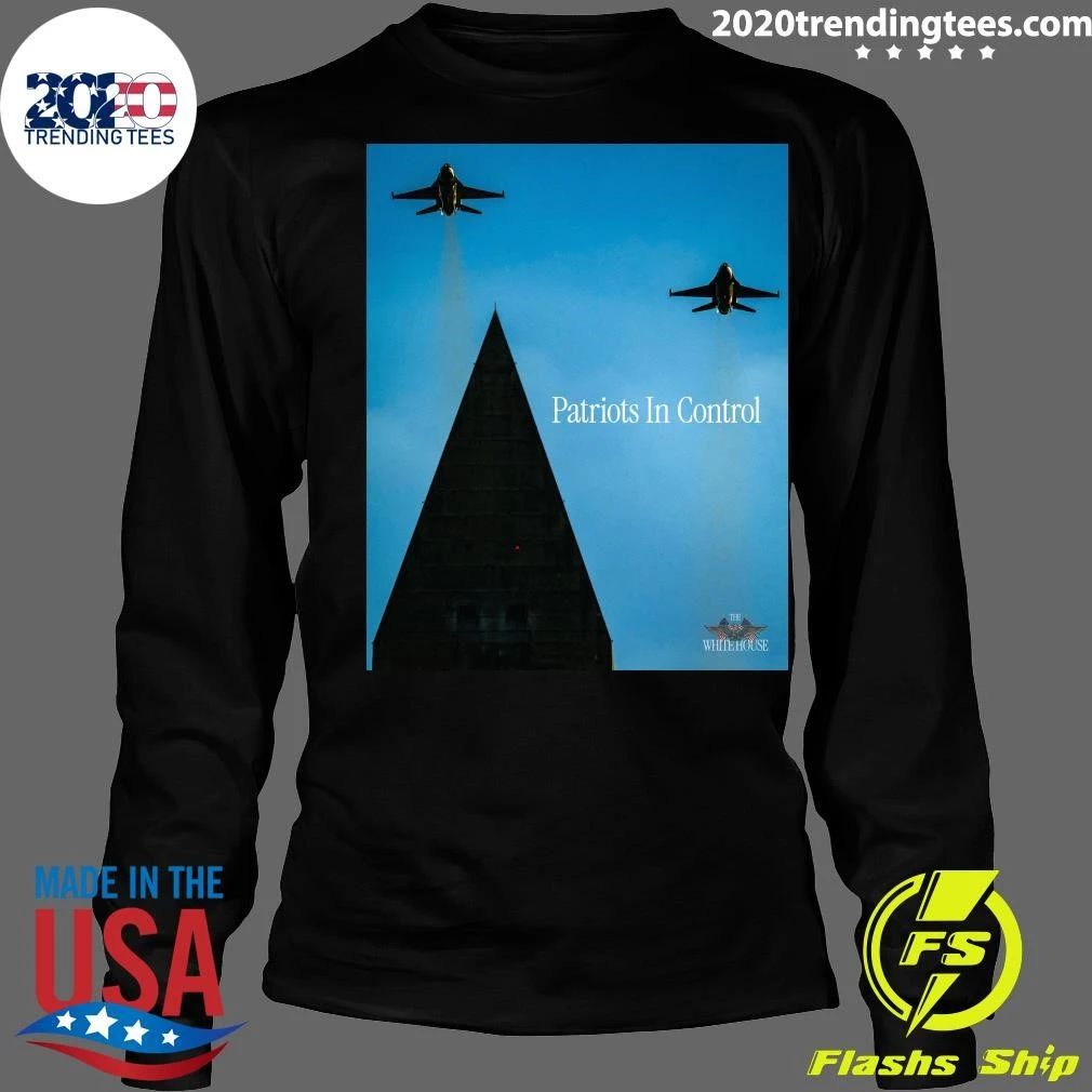 Patriots In Control USA 250th Anniversary Fighter Jet Patriotic Poster Shirt
