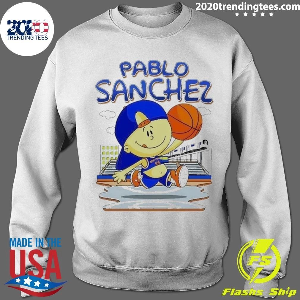 Pablo Sanchez Secret Weapon New York Basketball Vintage Shirt