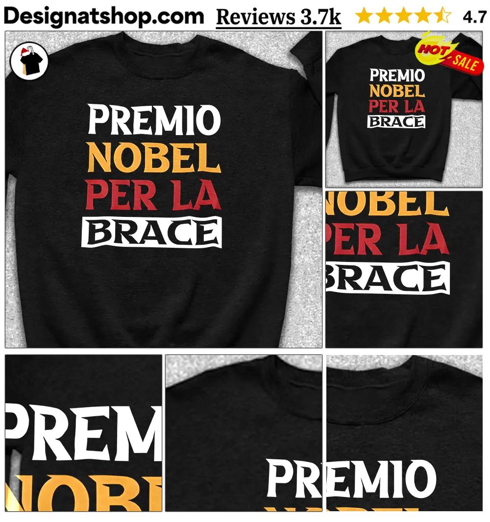 Nobel Prize Premio Nobel Per La Brace shirt