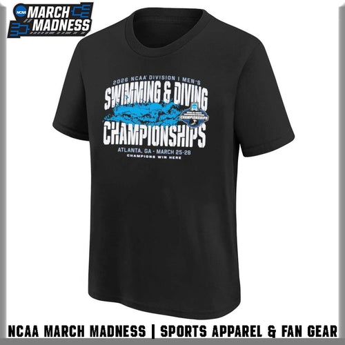 2026 NCAA Division I Men’s Swimming & Diving Championships Atlanta, GA March 25-28 T-Shirt