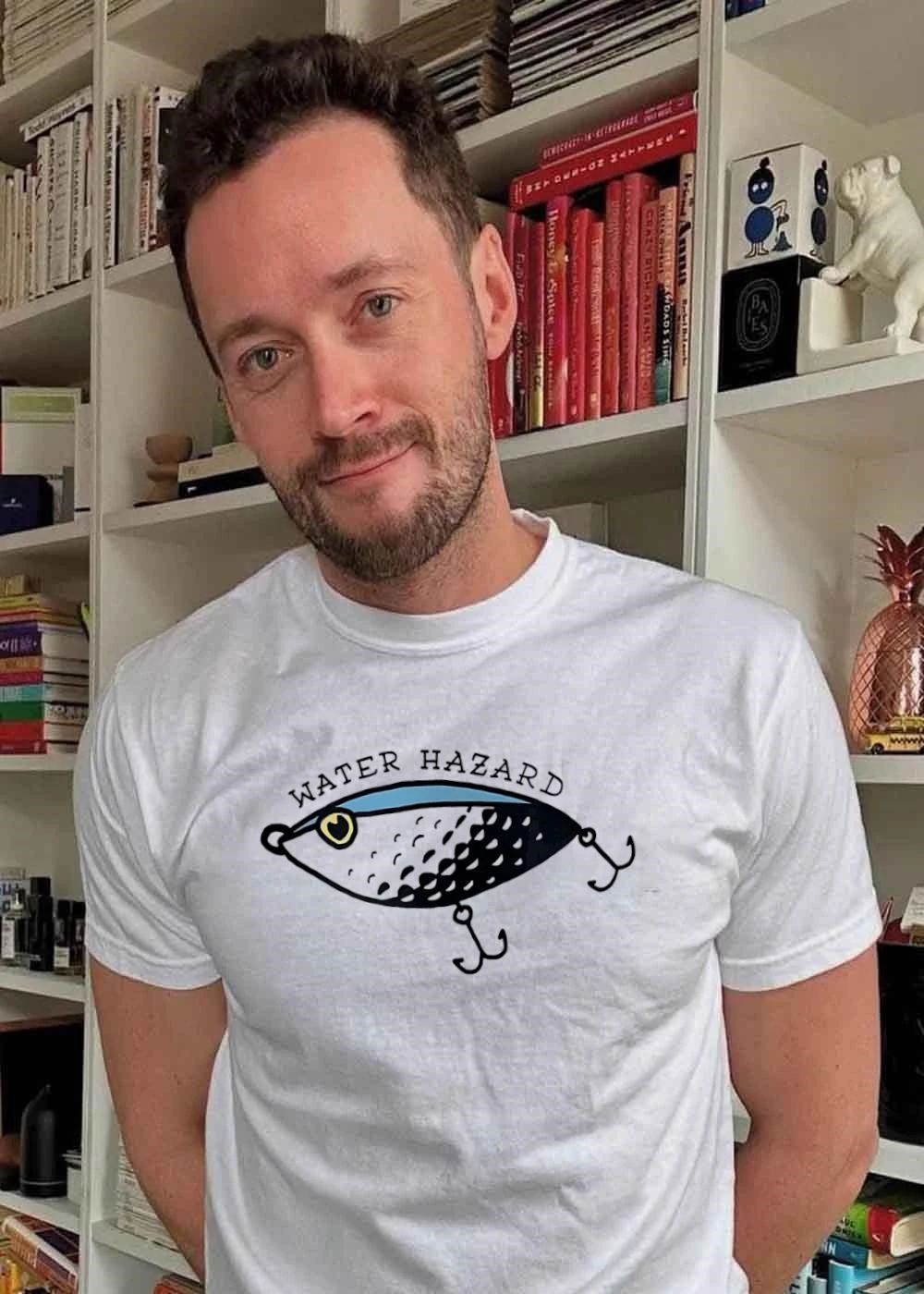 Fishing Gear Water Hazard Fish Lure T-Shirt
