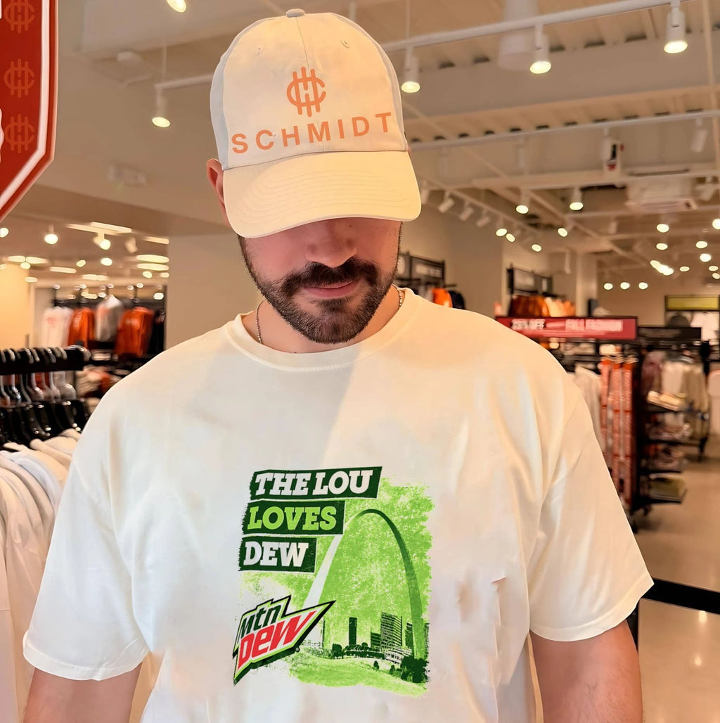 The Lou Loves Mtn Dew St Louis Gateway Arch shirt