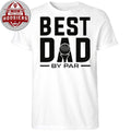 Modern golf best dad by par shirt