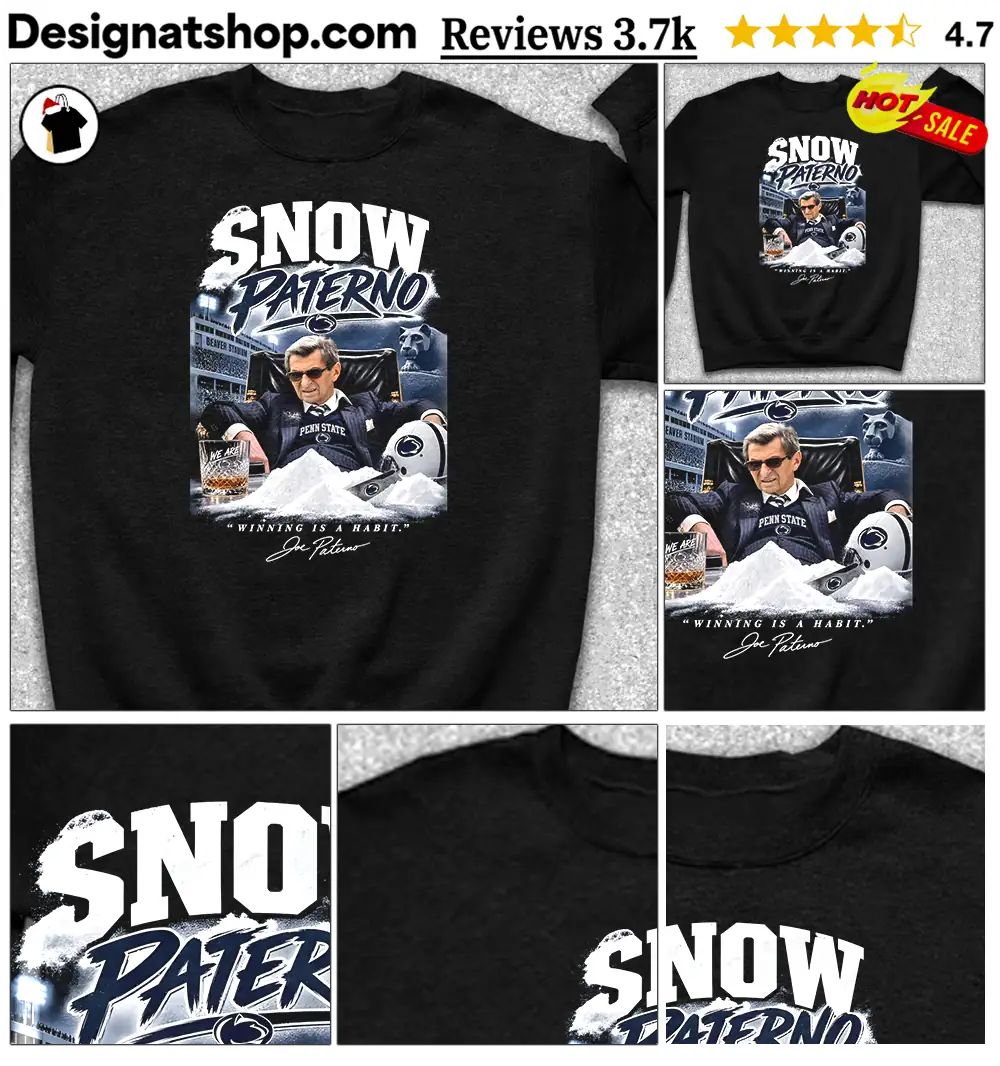 Snow Paterno winning is a habit Penn State shirt