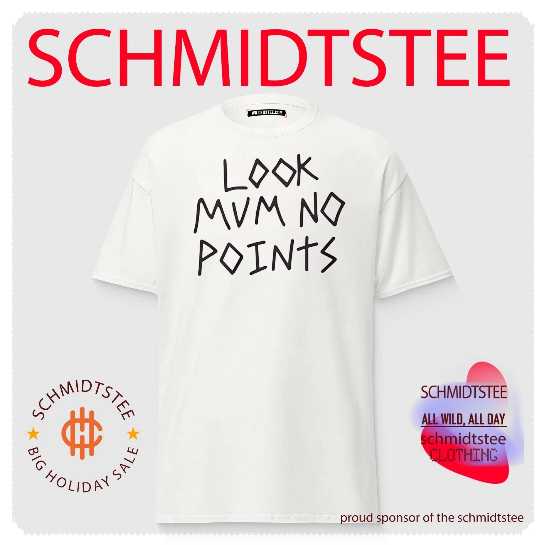Look Mum No Points Shirt