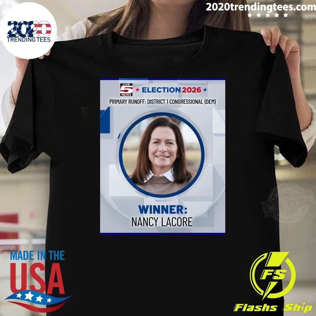 Nancy Lacore wins Democratic nomination for U.S. House in South Carolina’s 1st Congressional District Shirt