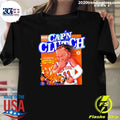 Cap’n Clutch Jalen Brunson Offically The Cap’n Comic Shirt