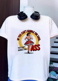 Pin Up Girl Waving Retro Style If You Cant Handle The Sass This T-Shirt