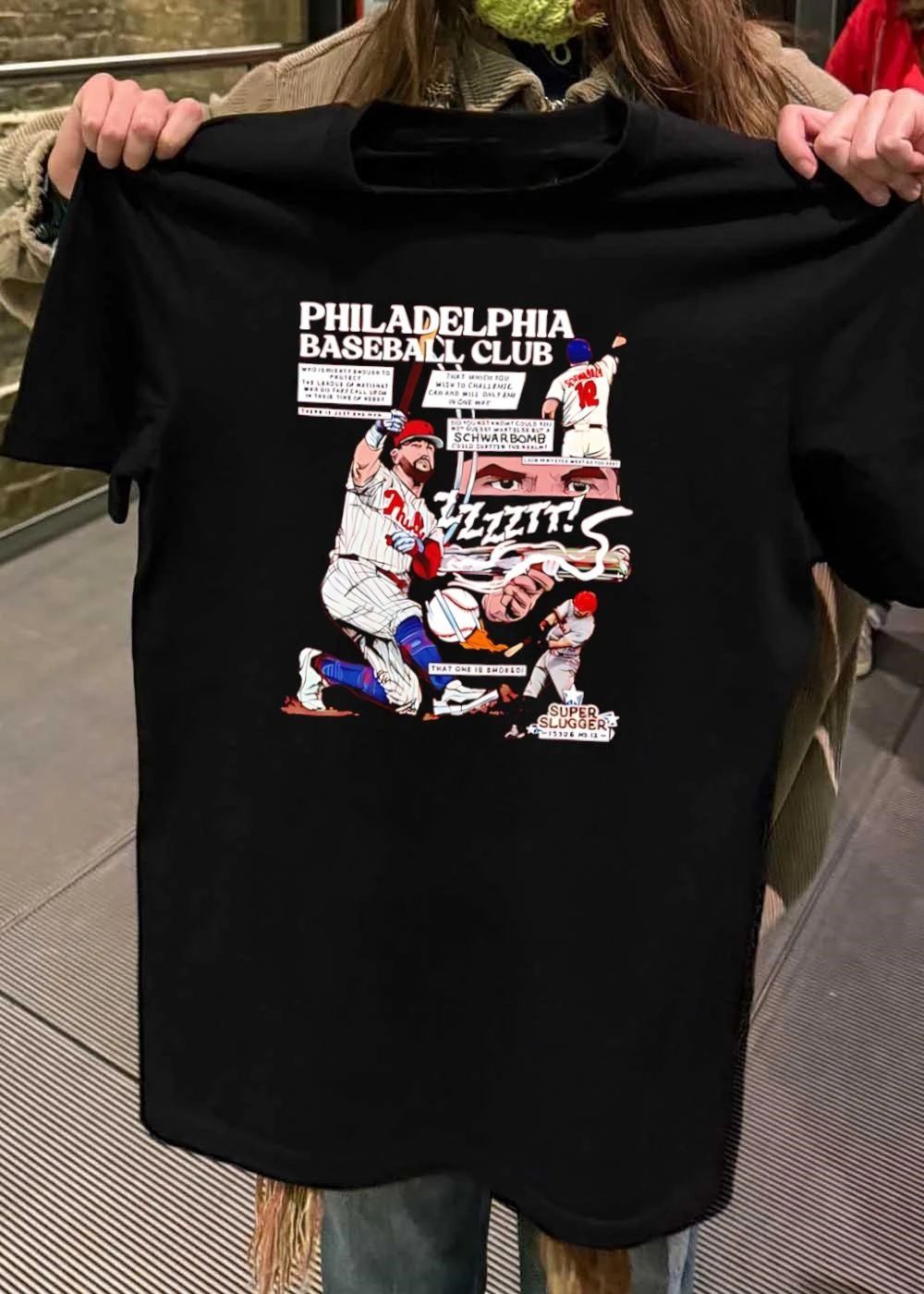 Kyle Schwarber Philadelphia Baseball Club Super Slugger T-Shirt