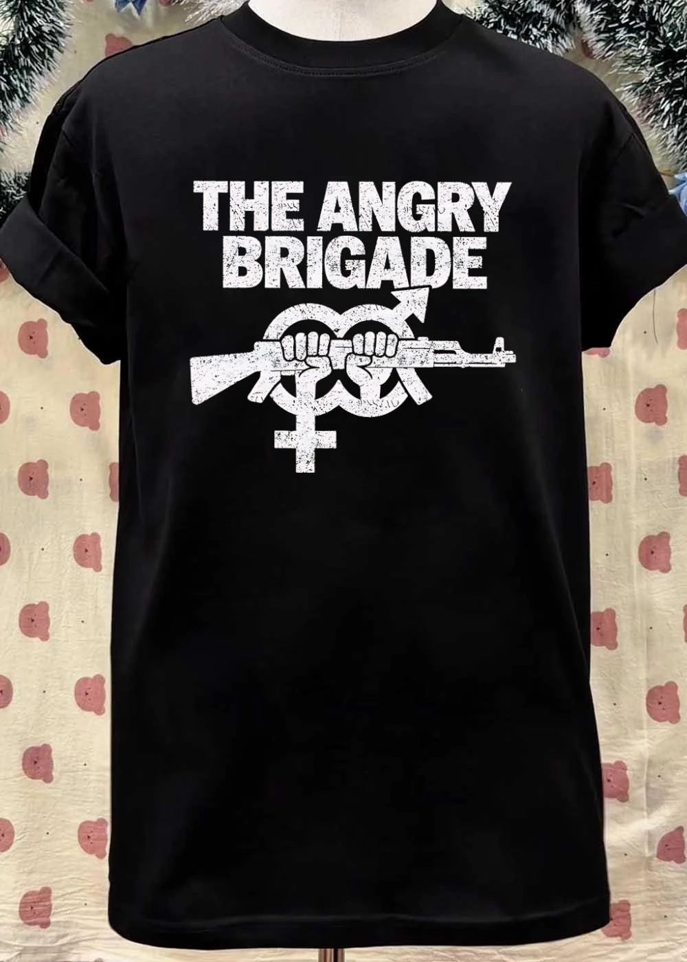 The Angry Brigade Fists Holding Rifle shirt