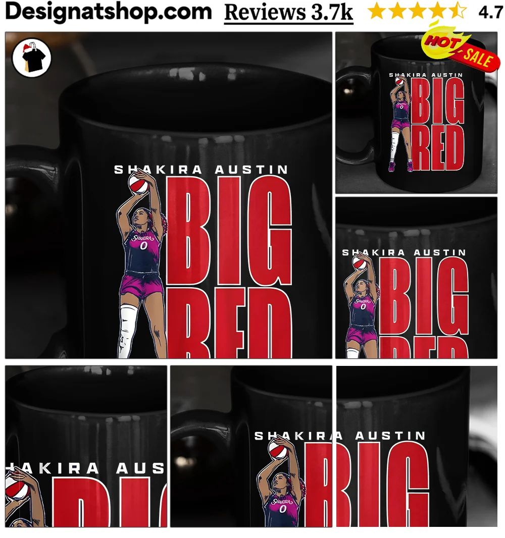 Shakira Austin Big Red Washington DC shirt