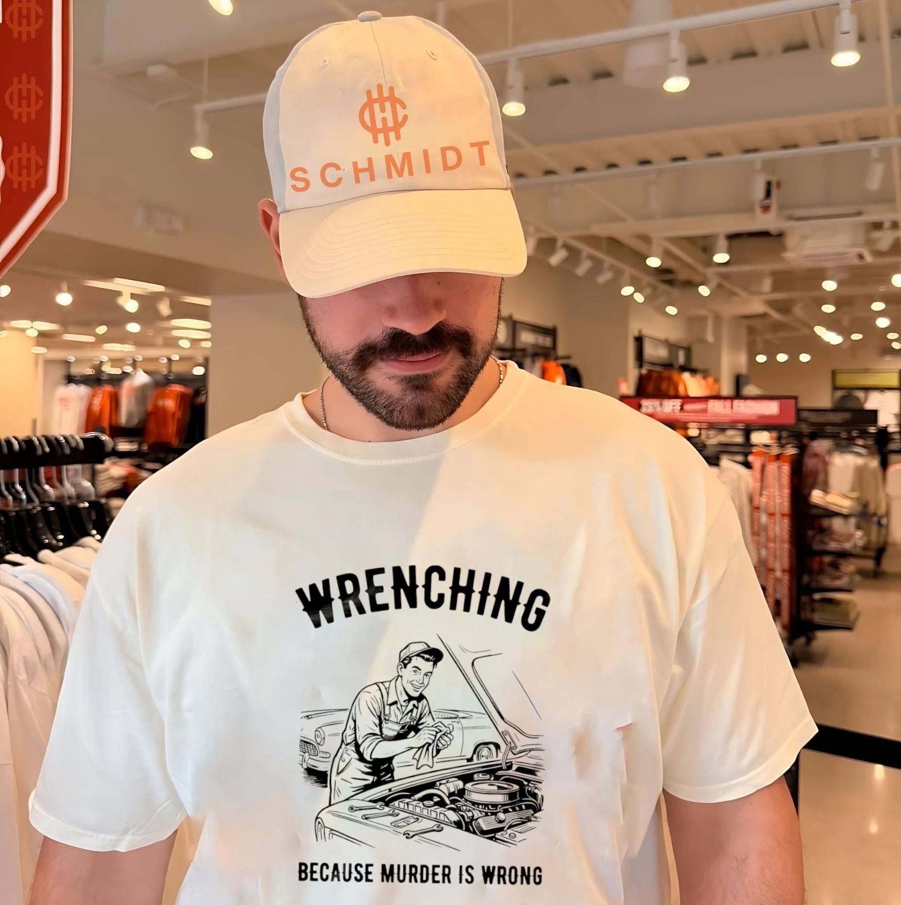 Wrenching because murder is wrong vintage shirt
