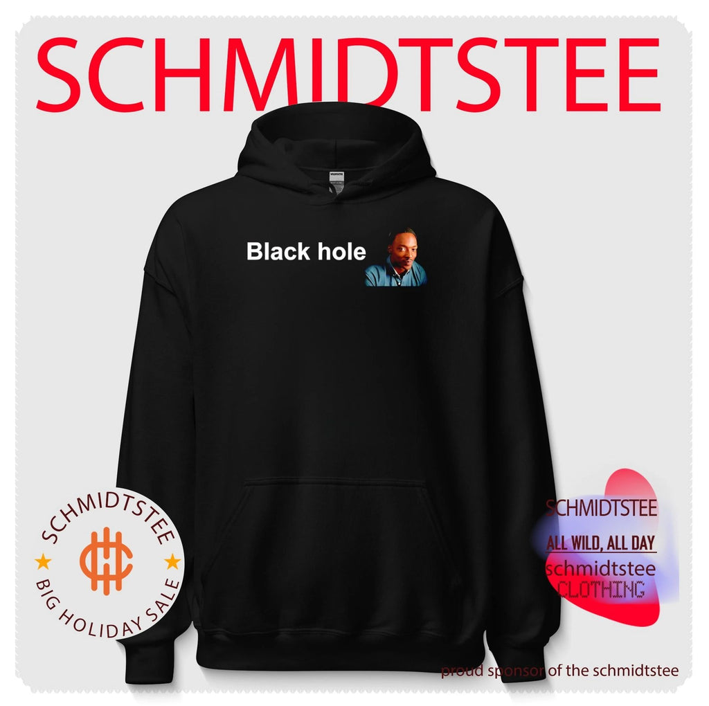 Anthony Mackie Black hole shirt