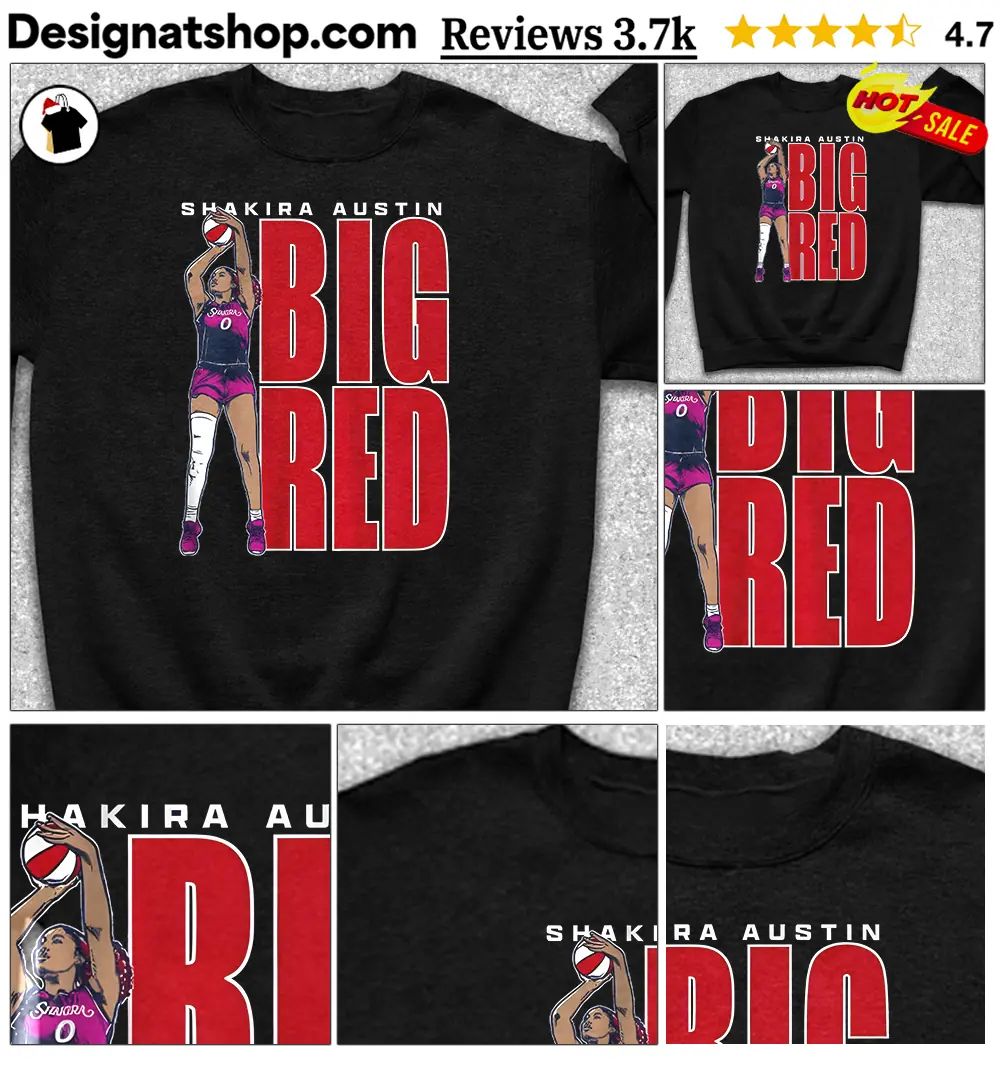 Shakira Austin Big Red Washington DC shirt