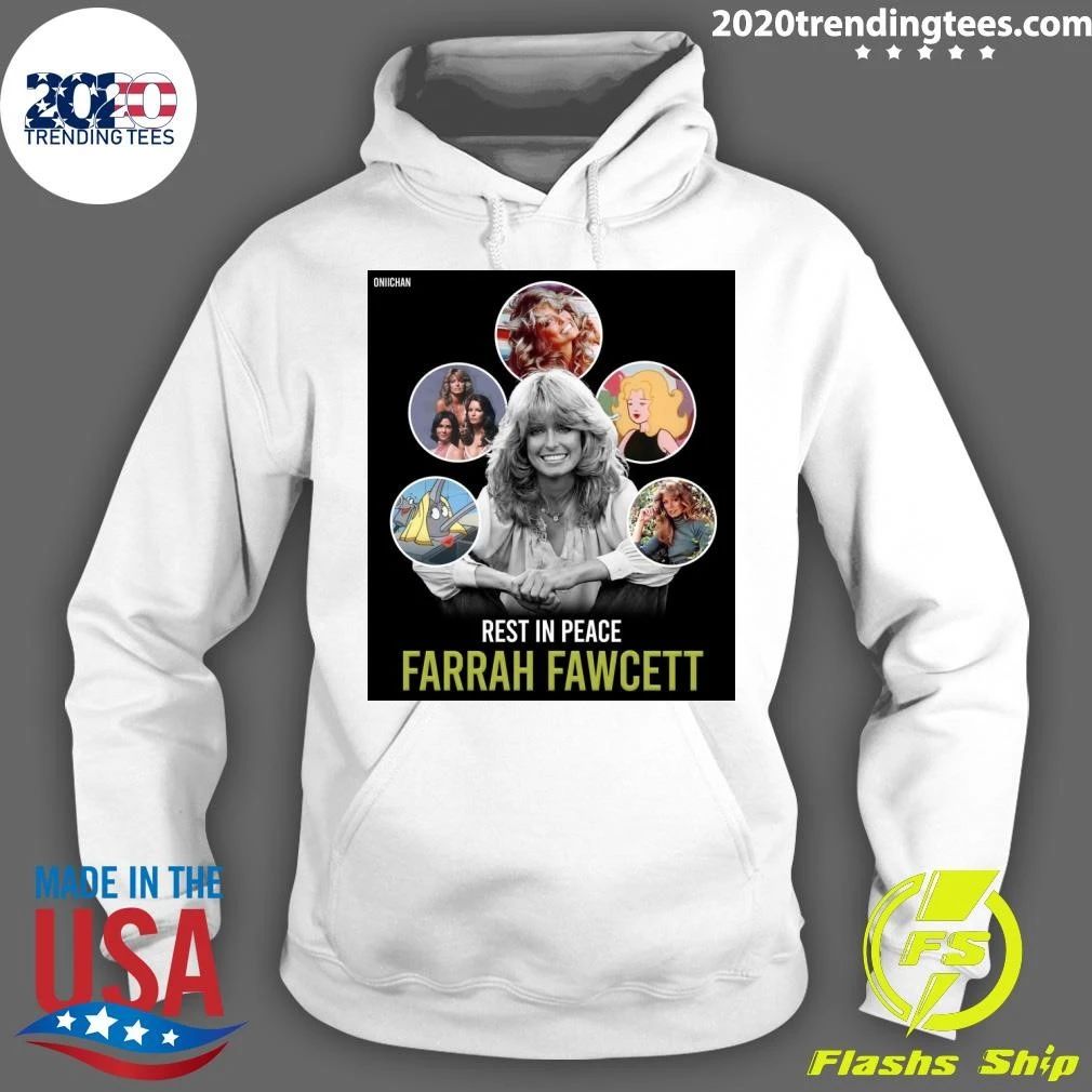 Rest In Peace Farrah Fawcett Shirt