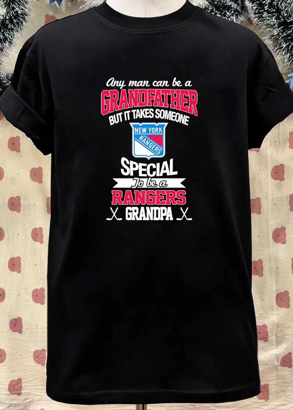 New York Rangers Fans Any Man Can Be A Grandfather shirt