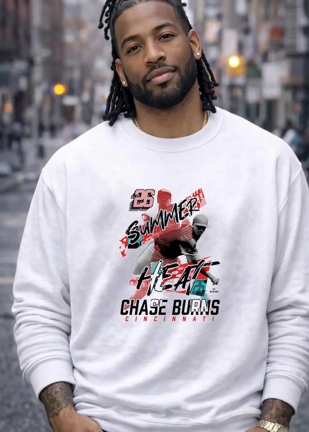 26 Summer Heat Chase Burns Cincinnati T-Shirt