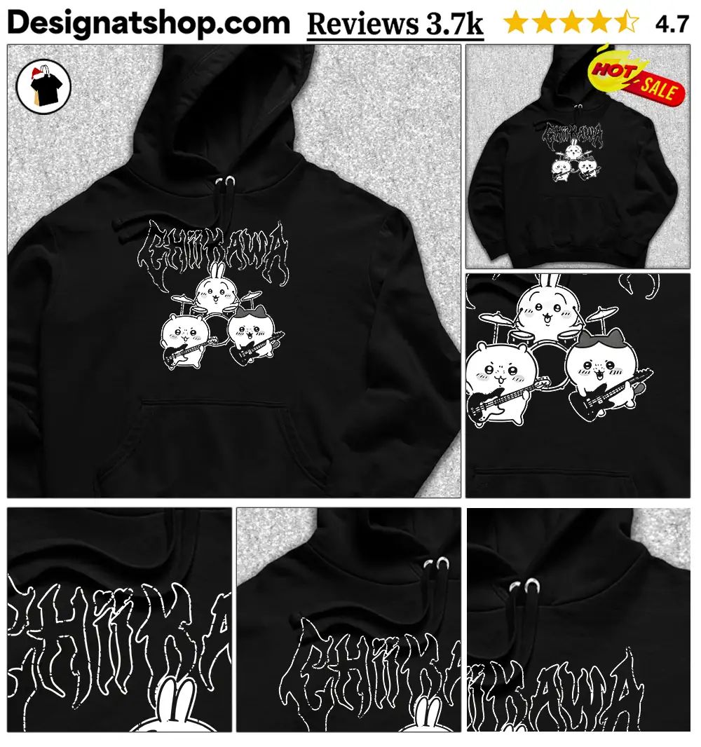 Metal Chiikawacute shirt