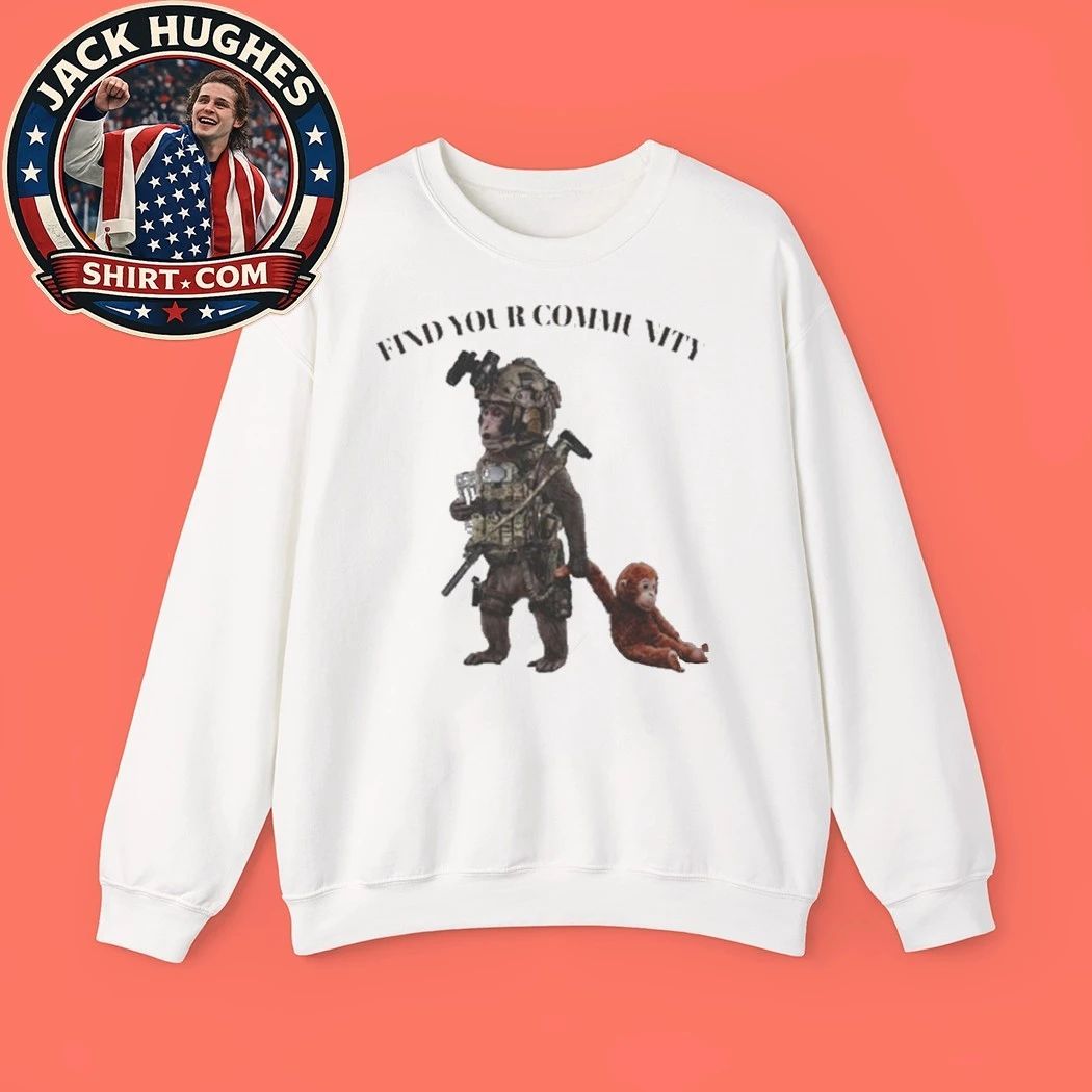 Tactical Punch The Monkey Find Your Community Shirt