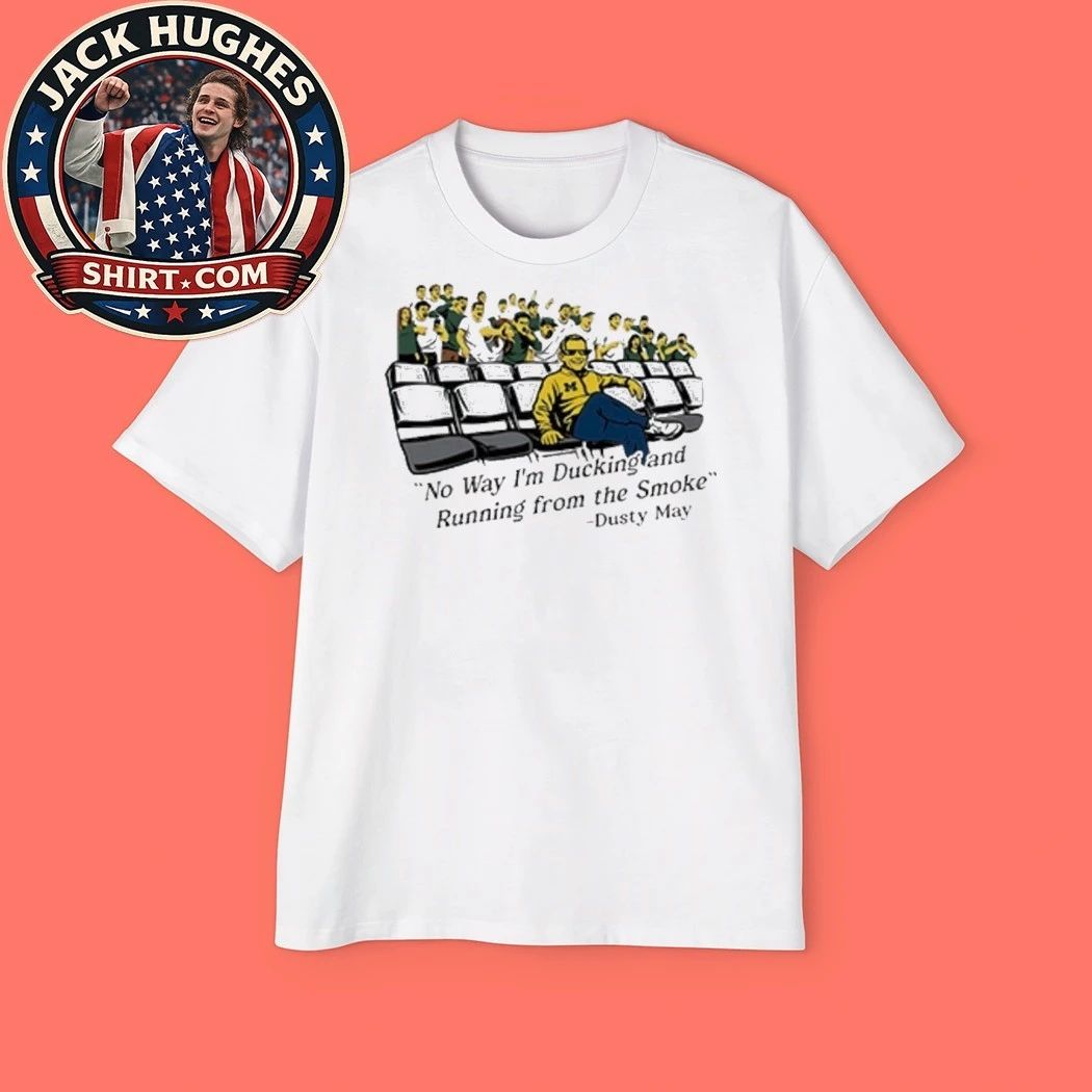 Yaxel Lendeborg Dusty May No Way I’m Ducking And Running From The Smoke Graphic T-Shirt
