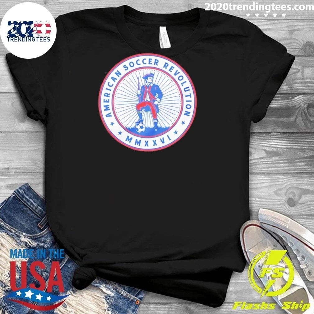 Usa Soccer Revolution Mmxxvi Coin Shirt