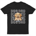 Dog Dad Dog Mom 3D Cracked - Personalized T Shirt