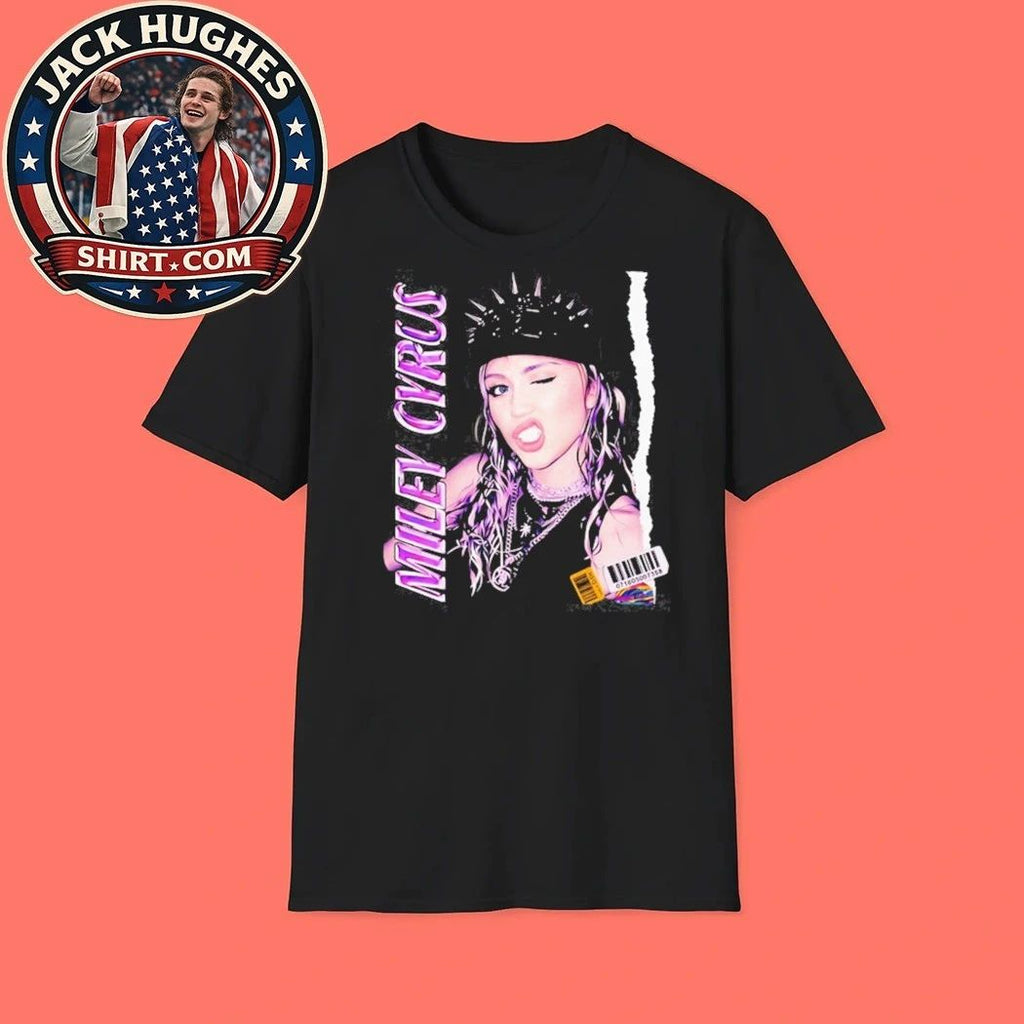 Miley Cyrus Rock Style Pose Shirt