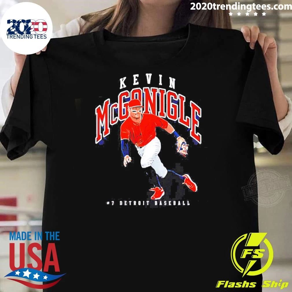 Kevin Mcgonigle Detroit Tigers Collegiate Shirt