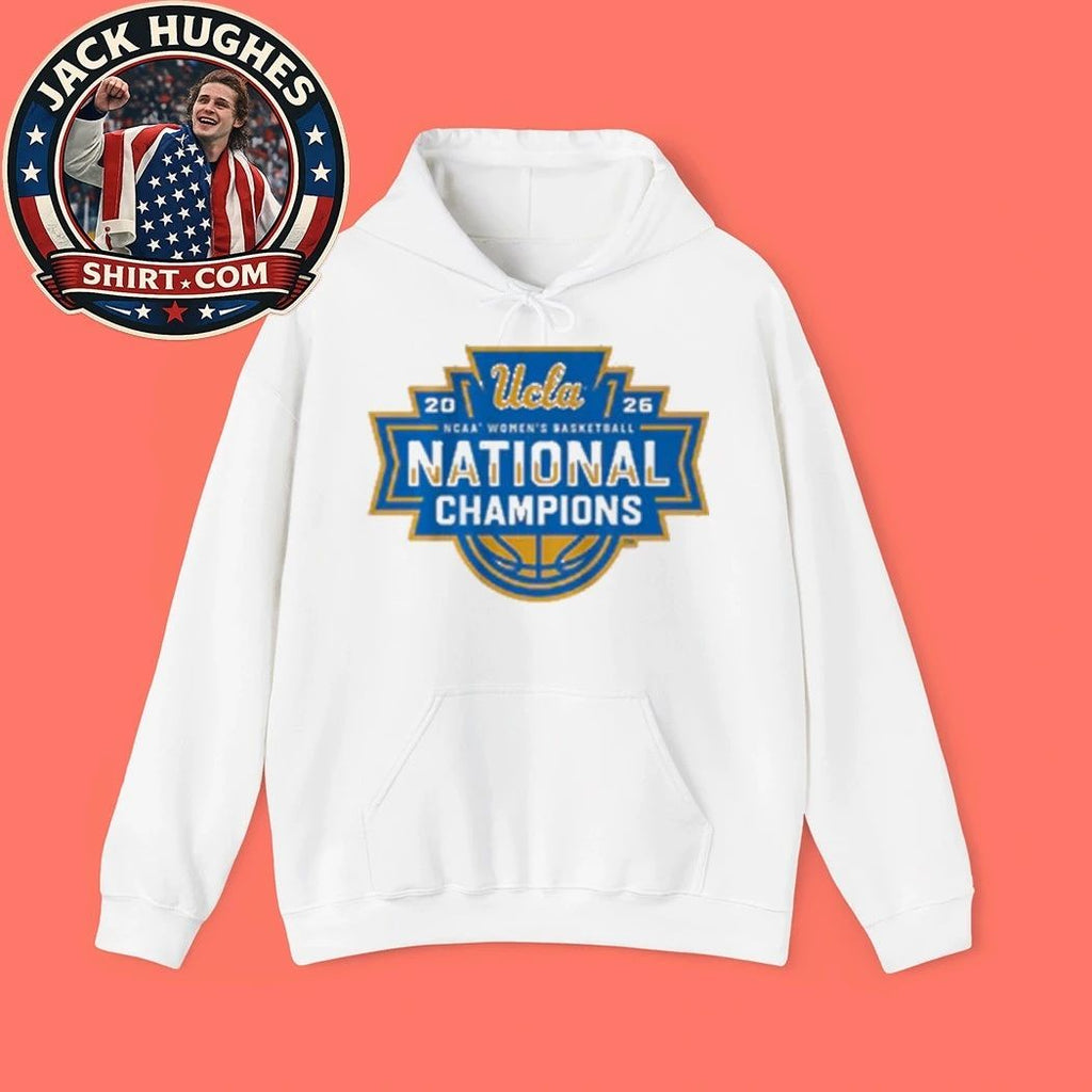 UCLA Bruins WBB 2026 National Champions Logo T-Shirt