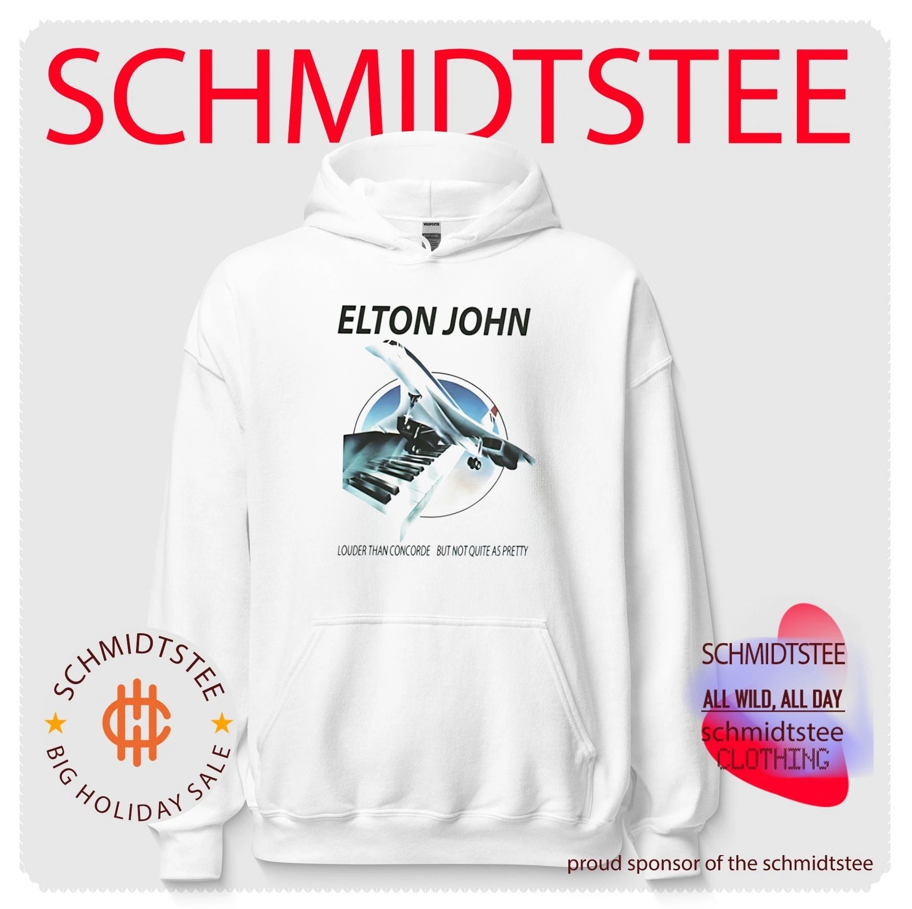 Elton John Louder Than Concorde but Not Quite as Pretty shirt