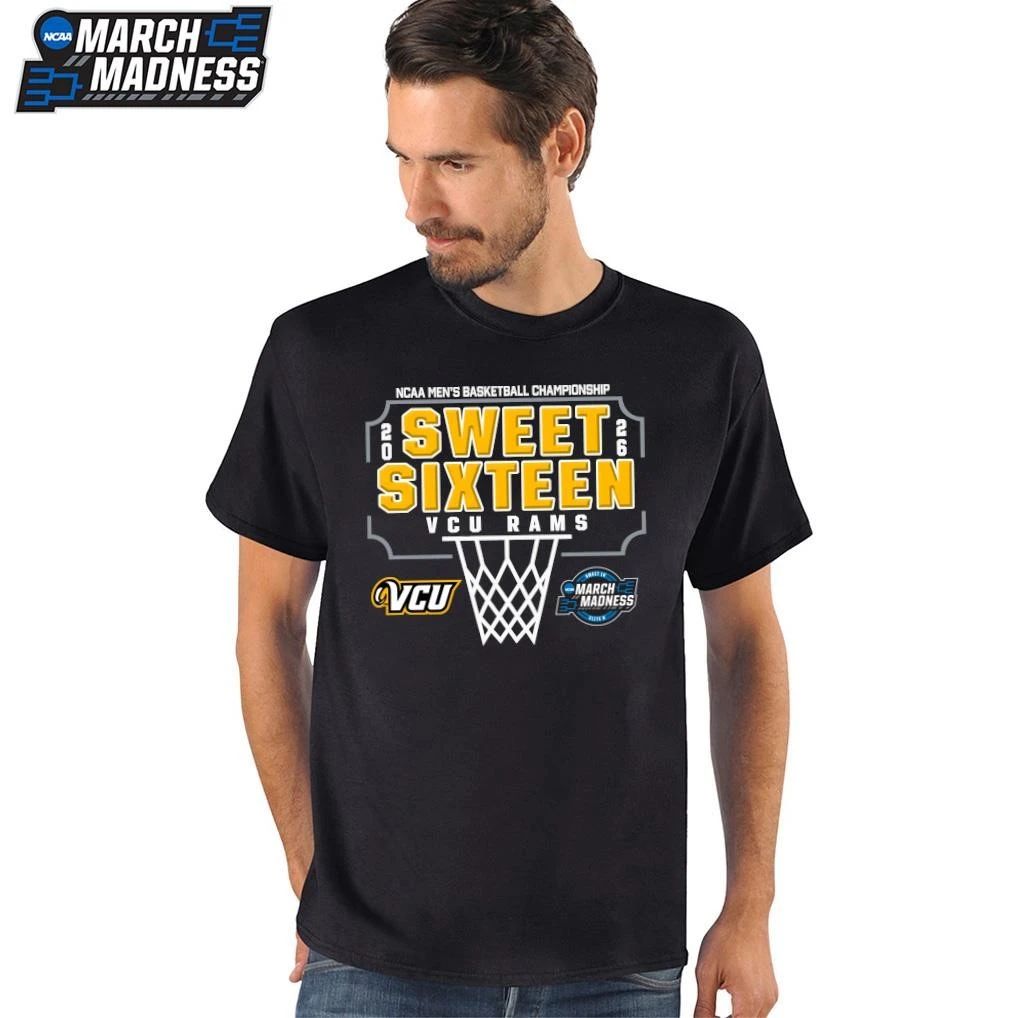 VCU Rams 2026 NCAA Men’s Basketball Tournament March Madness Sweet Sixteen T-Shirt