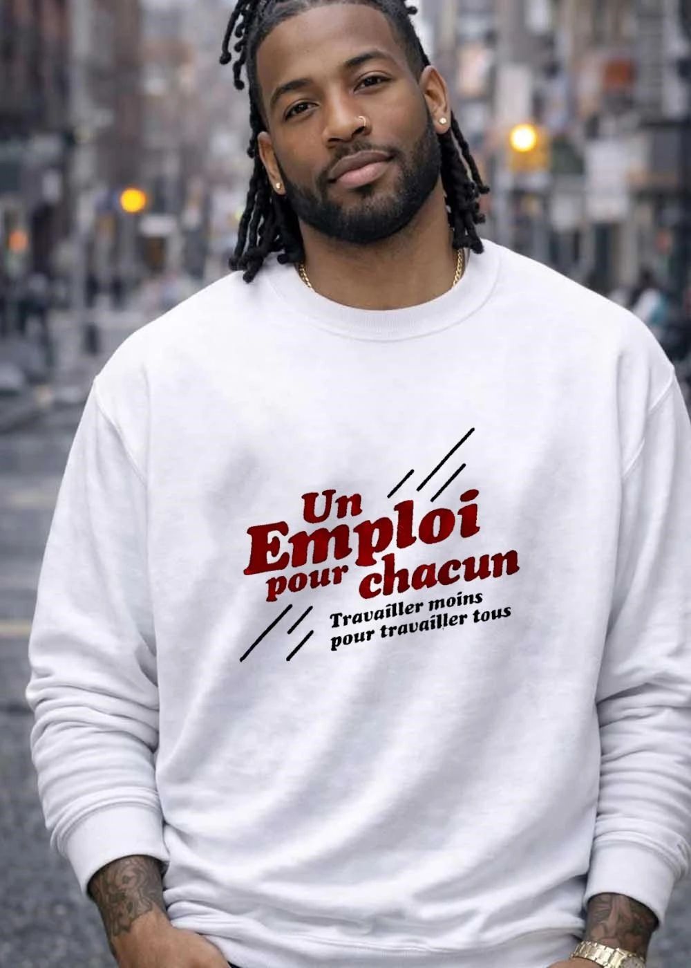 Un Emploi Pour Chacun Travailler Moins Tous T-Shirt