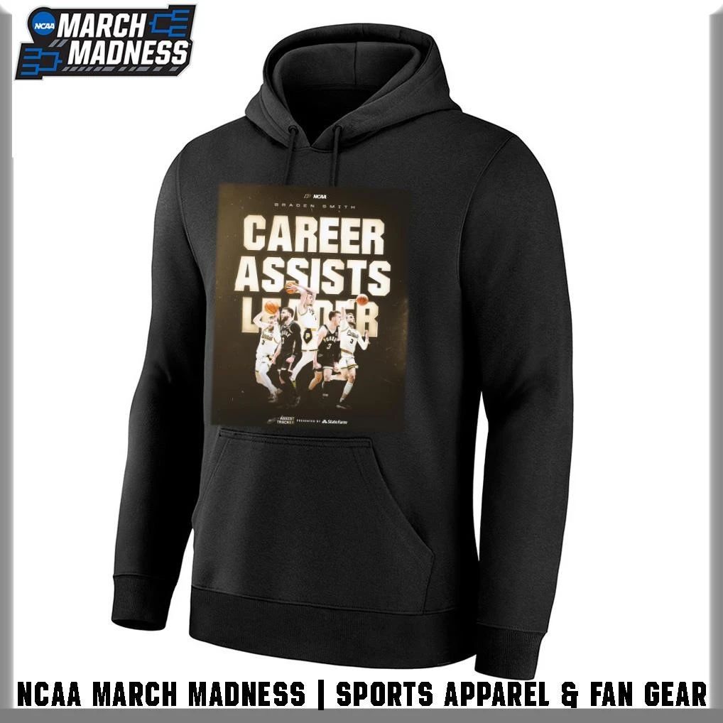 Braden Smith Purdue Basketball 1,083 Career Assist Leader All-Time In NCAA T-Shirt