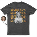 Custom Photo Childhood Senior Mom - Personalized T Shirt