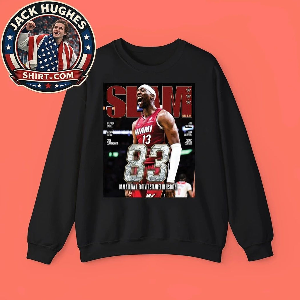 SLAM #261, honoring the historic milestone of Miami Heat player Bam Adebayo Shirt