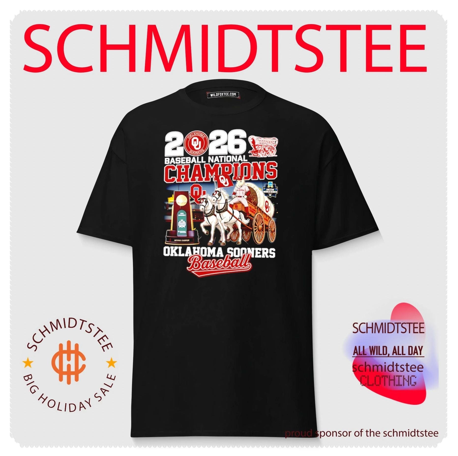 2026 Oklahoma Sooners Baseball National Champions shirt