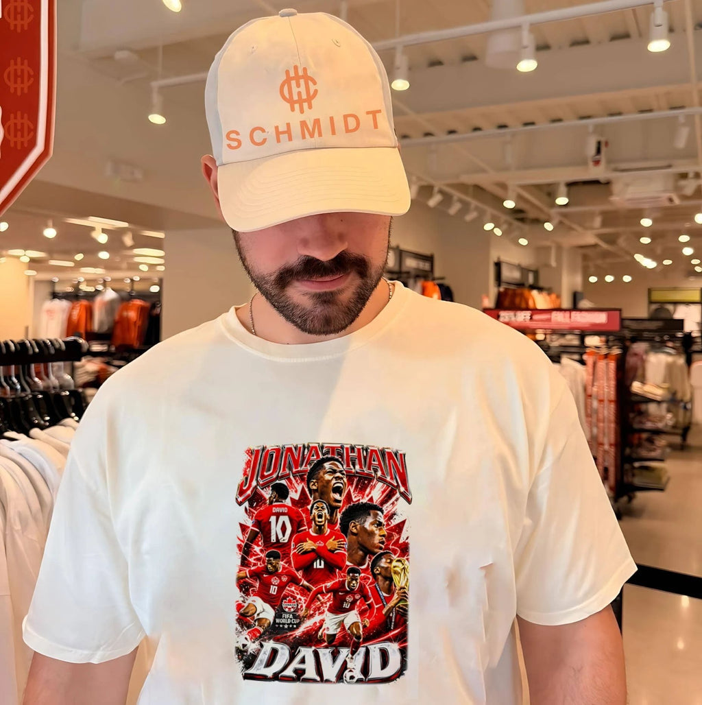 Jonathan David bootleg graphic shirt