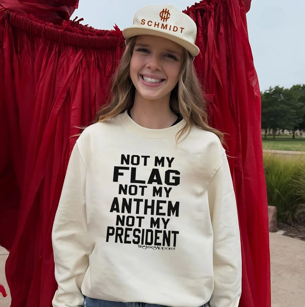 Not My Flag Not My Anthem Not My President shirt