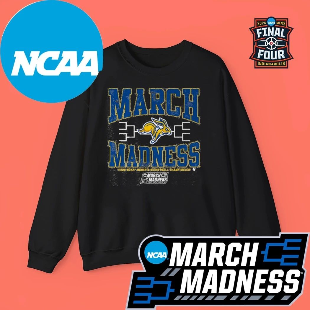 South Dakota State Jackrabbits WBB 2026 NCAA Women’s Basketball Championship March Madness Logo Shirt
