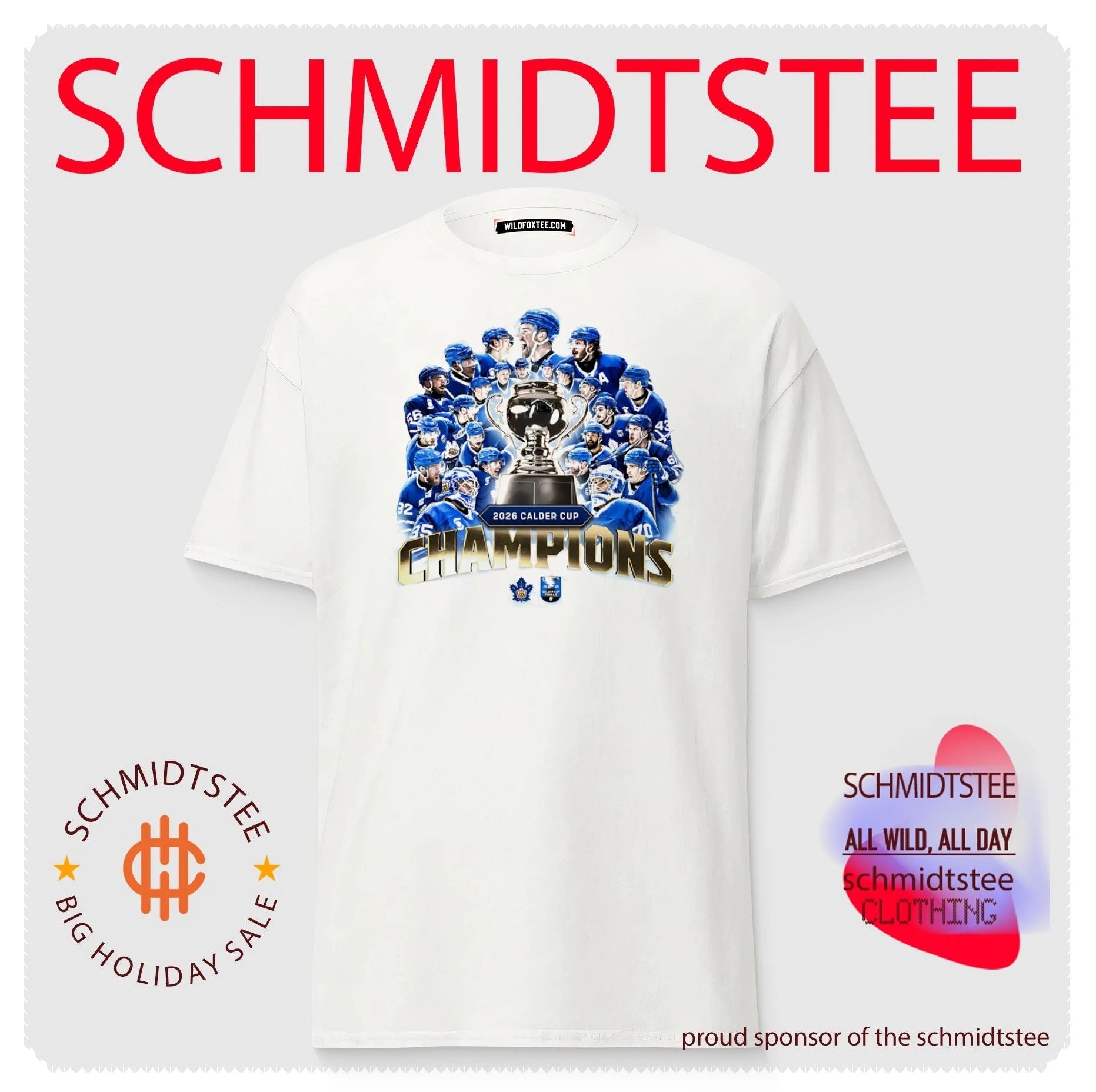Toronto Marlies 2026 Calder Cup Champions shirt