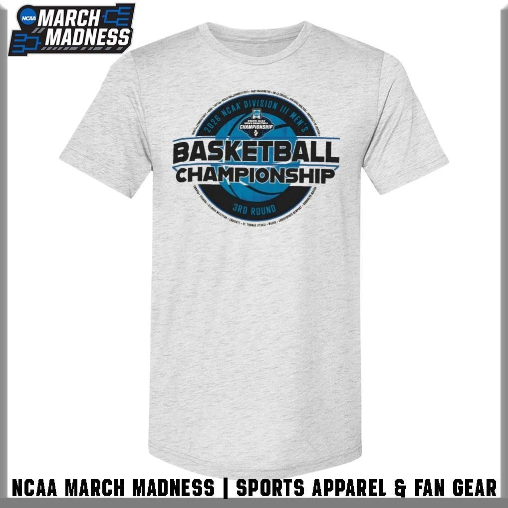 All Team 2026 NCAA Division III Men’s Basketball 3rd Round T-Shirt